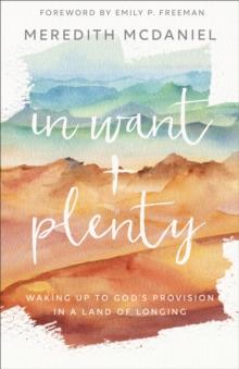 In Want + Plenty : Waking Up to God's Provision in a Land of Longing