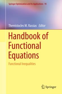 Handbook of Functional Equations : Functional Inequalities