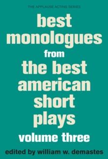 Best Monologues from The Best American Short Plays