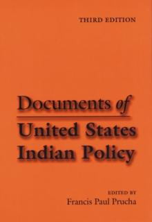 Documents of United States Indian Policy