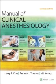 Manual of Clinical Anesthesiology