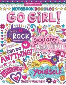 Notebook Doodles Go Girl! : Coloring & Activity Book