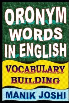 Oronym Words in English : Vocabulary Building