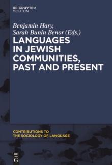 Languages in Jewish Communities, Past and Present