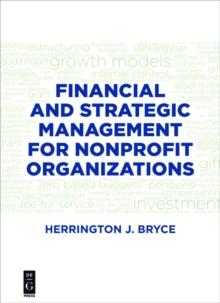 Financial and Strategic Management for Nonprofit Organizations, Fourth Edition