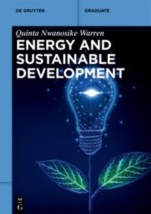 Energy and Sustainable Development