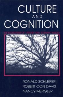 Culture and Cognition : The Boundaries of Literary and Scientific Inquiry