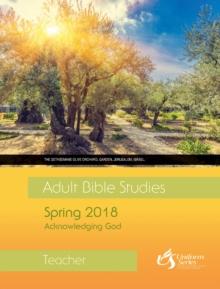 Adult Bible Studies Spring 2018 Teacher