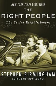 The Right People : The Social Establishment in America