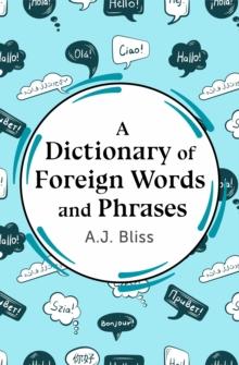 A Dictionary of Foreign Words and Phrases