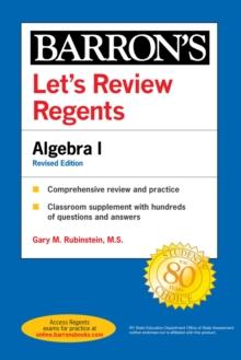 Let's Review Regents: Algebra I Revised Edition