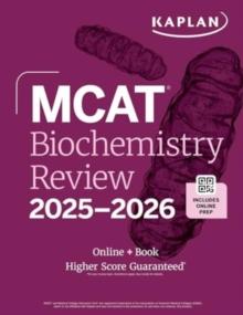 MCAT Biochemistry Review 2025-2026 : Online + Book