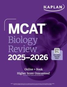 MCAT Biology Review 2025-2026 : Online + Book