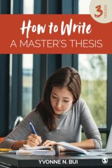 How to Write a Master's Thesis