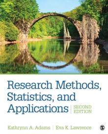 Research Methods, Statistics, and Applications