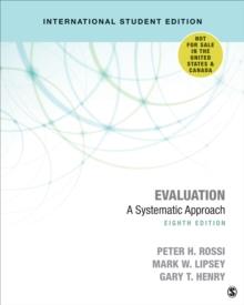 Evaluation - International Student Edition : A Systematic Approach