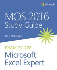 MOS 2016 Study Guide for Microsoft Excel Expert