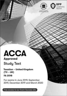 ACCA Taxation FA2018 : Study Text