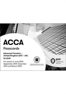 ACCA Advanced Taxation FA2018 : Passcards