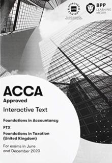 FIA Foundations in Taxation FTX FA2019 : Interactive Text