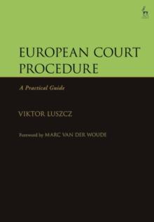 European Court Procedure : A Practical Guide