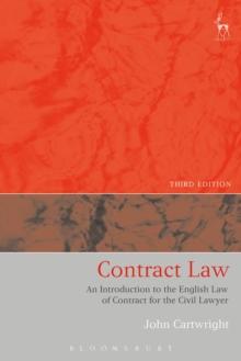 Contract Law : An Introduction to the English Law of Contract for the Civil Lawyer