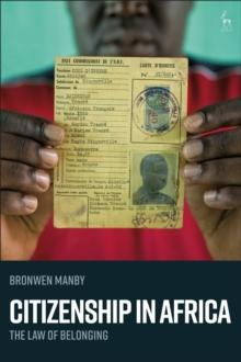 Citizenship in Africa : The Law of Belonging