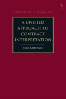 A Unified Approach to Contract Interpretation