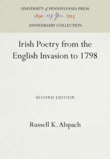 Irish Poetry from the English Invasion to 1798