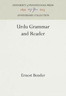 Urdu Grammar and Reader