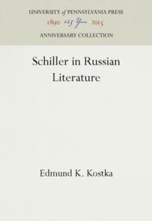 Schiller in Russian Literature