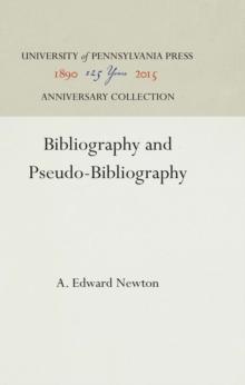 Bibliography and Pseudo-Bibliography