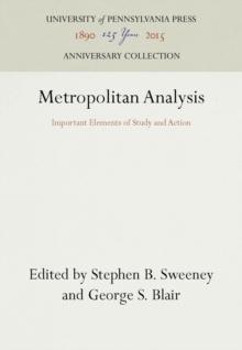 Metropolitan Analysis : Important Elements of Study and Action