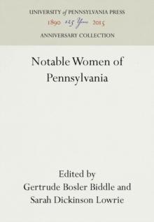 Notable Women of Pennsylvania