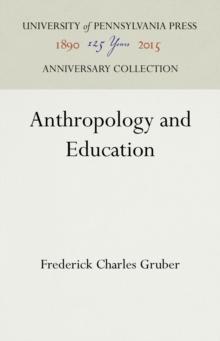 Anthropology and Education