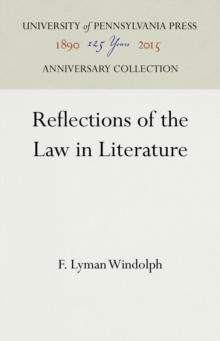 Reflections of the Law in Literature