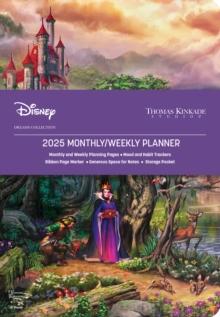 Disney Dreams Collection by Thomas Kinkade Studios 12-Month 2025 Monthly/Weekly Planner Calendar : The Evil Queen