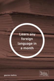 Learn any foreign language in a month