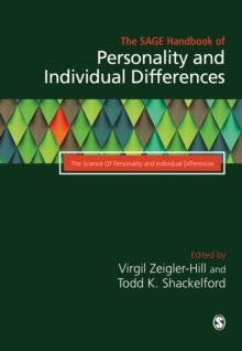 The SAGE Handbook of Personality and Individual Differences : Volume I: The Science of Personality and Individual Differences