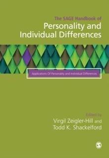 The SAGE Handbook of Personality and Individual Differences : Volume III: Applications of Personality and Individual Differences