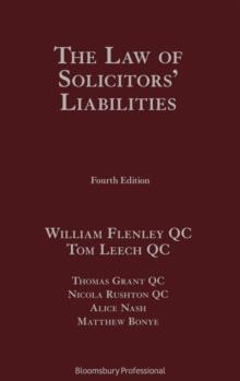 The Law of Solicitors  Liabilities