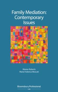 Family Mediation: Contemporary Issues