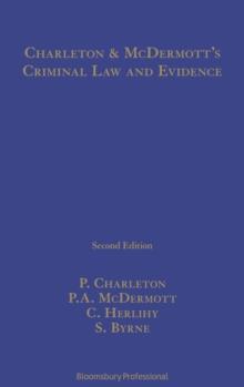 Charleton and McDermott's Criminal Law and Evidence