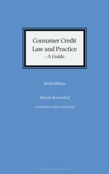 Consumer Credit Law and Practice - A Guide