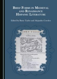 None Brief Forms in Medieval and Renaissance Hispanic Literature