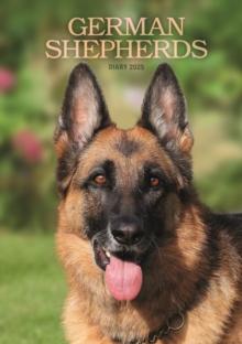 German Shepherds A5 Diary 2025