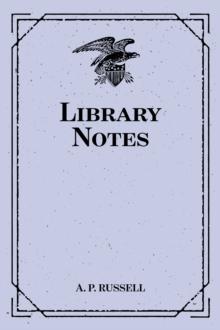 Library Notes