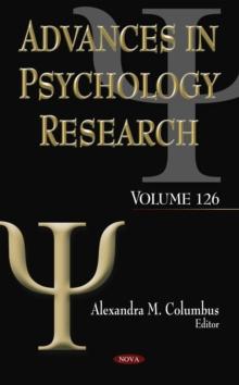 Advances in Psychology Research. Volume 126