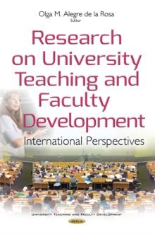 Research on University Teaching and Faculty Development : International Perspectives