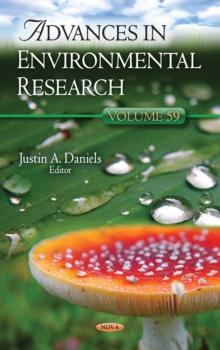 Advances in Environmental Research. Volume 59